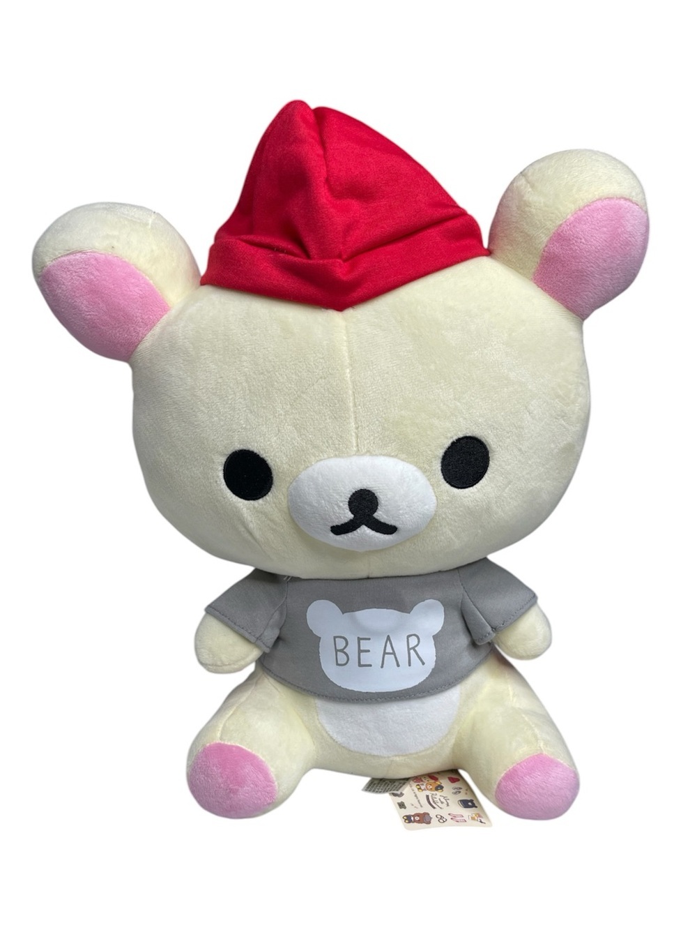 San-X Rilakkuma Korilakkuma In 
Bear Shirt With Hat Plush 14" plush Toy